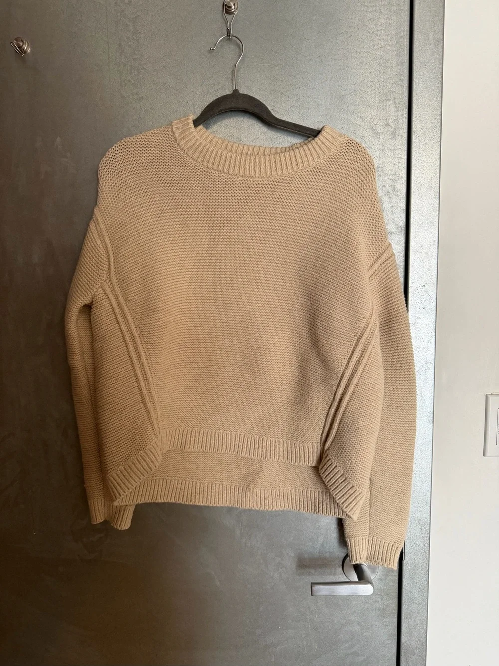 Banana Republic Tan Crewneck Sweater - Picture 1 of 4
